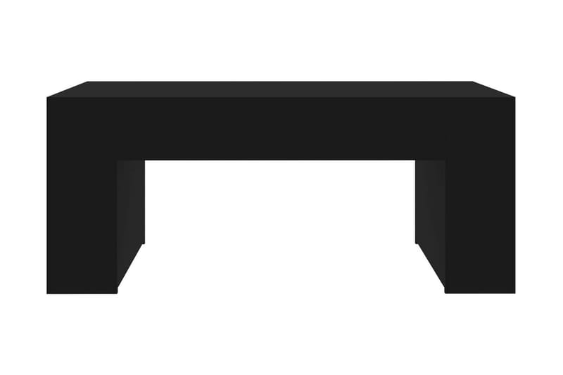 Salongbord svart 100x60x42 cm sponplate - Svart - Møbler - Bord - Sofabord