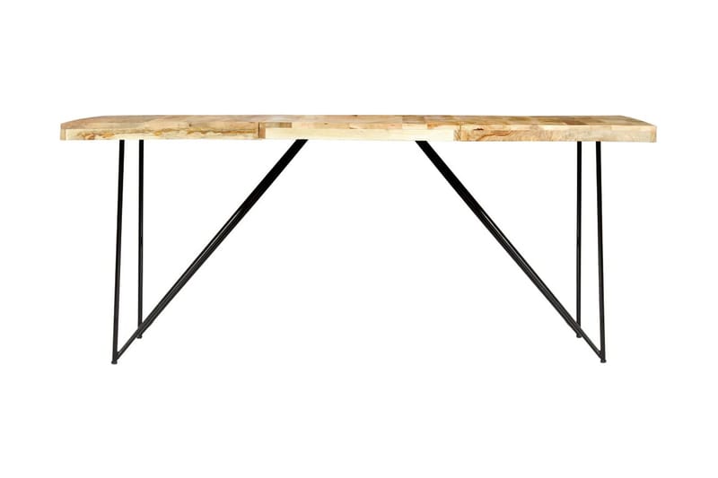 Spisebord 180x90x76 cm heltre mango - Brun - Møbler - Bord - Spisebord & kjøkkenbord