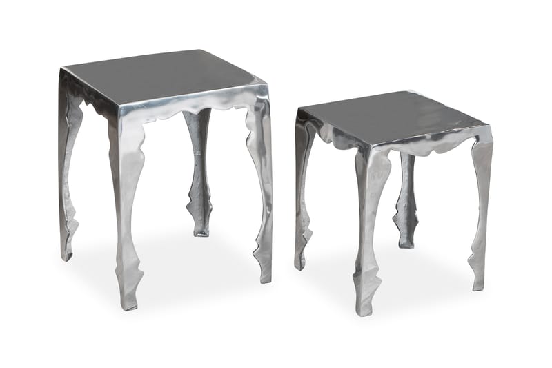 Vanier Settbord 40 cm 2 Bord - Sølv - Møbler - Bord - Sofabord