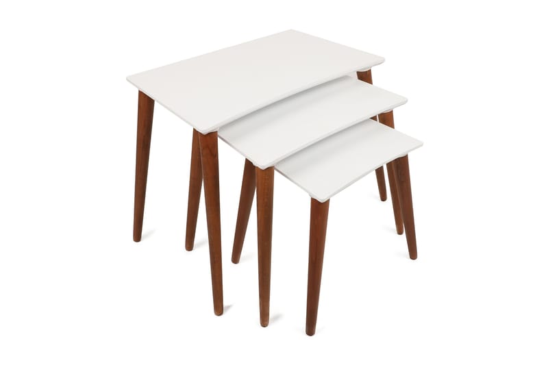 Ventlinge Settbord - Hvit - Møbler - Bord - Sofabord