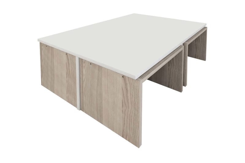 Vintalle Sofabord 90 cm - Hvit - Møbler - Sofaer - Sofagrupper