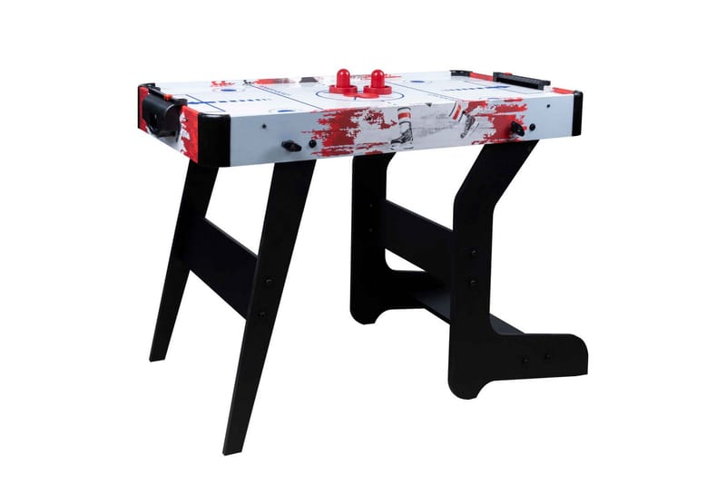 Airhockey spelbord - Svart|Hvit - Møbler - Bord - Spillebord - Airhockey bord