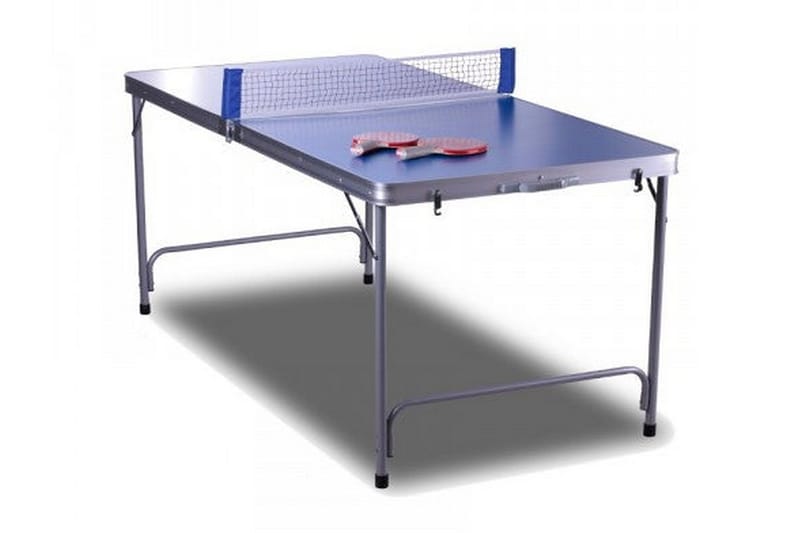 Prosport Sammenleggbart Mini Bordtenninsbord - Blå - Møbler - Bord - Spillebord - Bordtennisbord