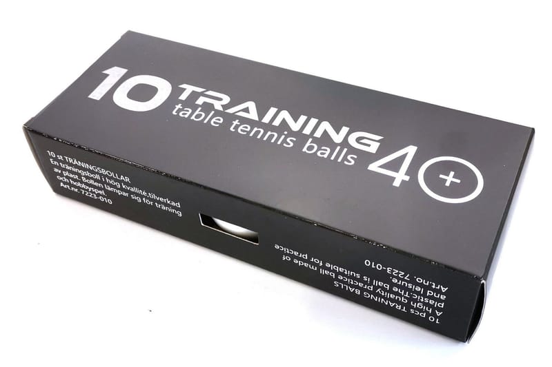 TTEX Training 40+ 10-pk Bordtennisboller - TTEX - Møbler - Bord - Spillebord - Bordtennisbord