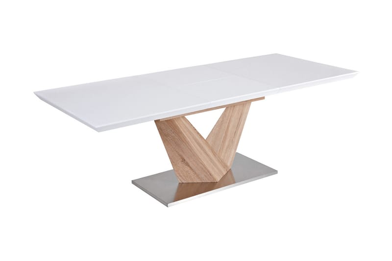 Alaras Forlengningsbart Spisebord 140 cm - Natur - Møbler - Bord - Spisebord & kjøkkenbord