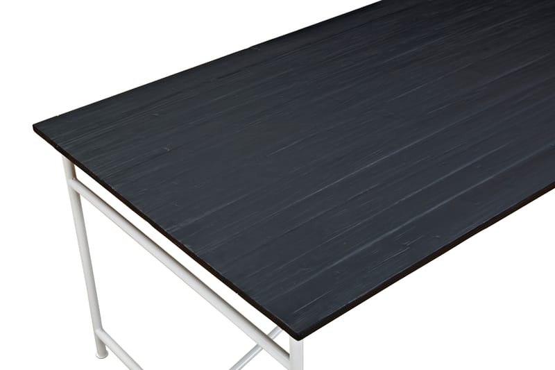 Antwerp Spisebord 200 cm - Hvit/Svart - Møbler - Bord - Spisebord & kjøkkenbord