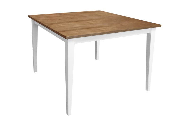 Arkansa Spisebord 95 Rustikk eik / Hvit lakk - Møbler - Bord - Spisebord & kjøkkenbord
