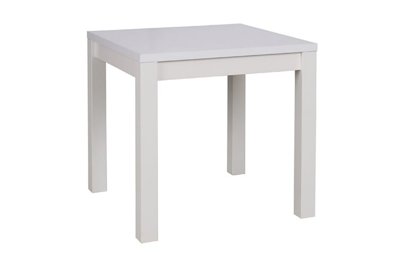 Barbera Spisebord 80 cm - Hvit - Møbler - Bord - Spisebord & kjøkkenbord