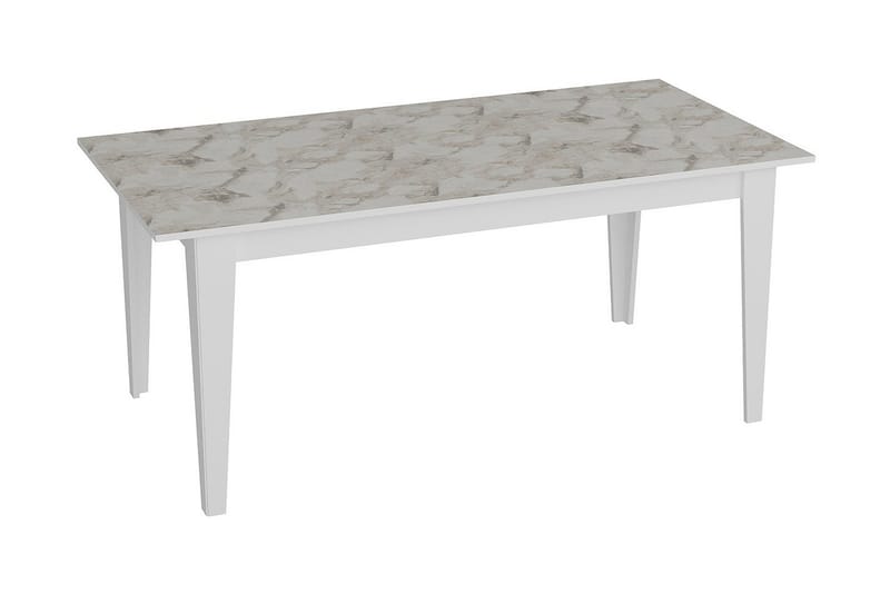 Bascle Spisebord 180 cm - Hvit - Møbler - Bord - Spisebord & kjøkkenbord