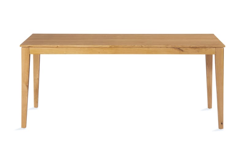 Beagan Forlengningsbart Spisebord 180-280 cm Massiv Eik - Brun - Innredning - Veggdekorasjon - Veggklokke