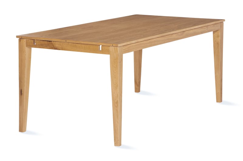 Beagan Forlengningsbart Spisebord 180-280 cm Massiv Eik - Brun - Møbler - Bord - Spisebord & kjøkkenbord