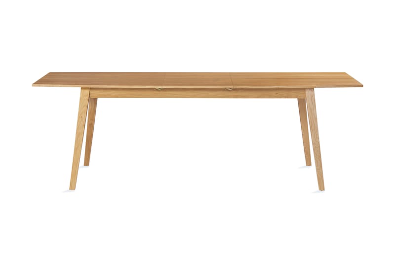Beagan Forlengningsbart Spisebord 180-280 cm Massiv Eik - Teak - Møbler - Bord - Spisebord & kjøkkenbord