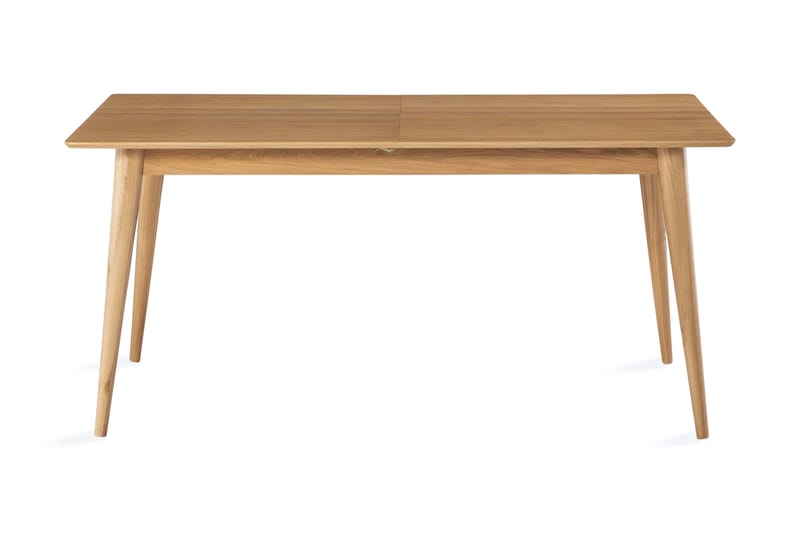 Beagan Forlengningsbart Spisebord 210 cm Massiv Eik - Brun - Møbler - Bord - Spisegrupper
