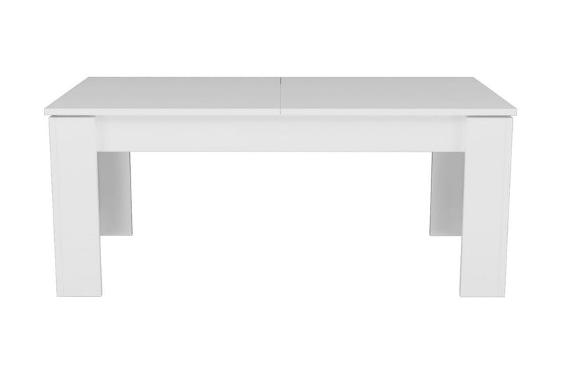 Bellia Forlengingsbart Spisebord 180 cm Rektangulært - Hvit - Møbler - Bord - Spisebord & kjøkkenbord