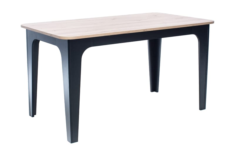 Berks Spisebord 120 cm - Natur / Svart - Møbler - Bord - Spisebord & kjøkkenbord