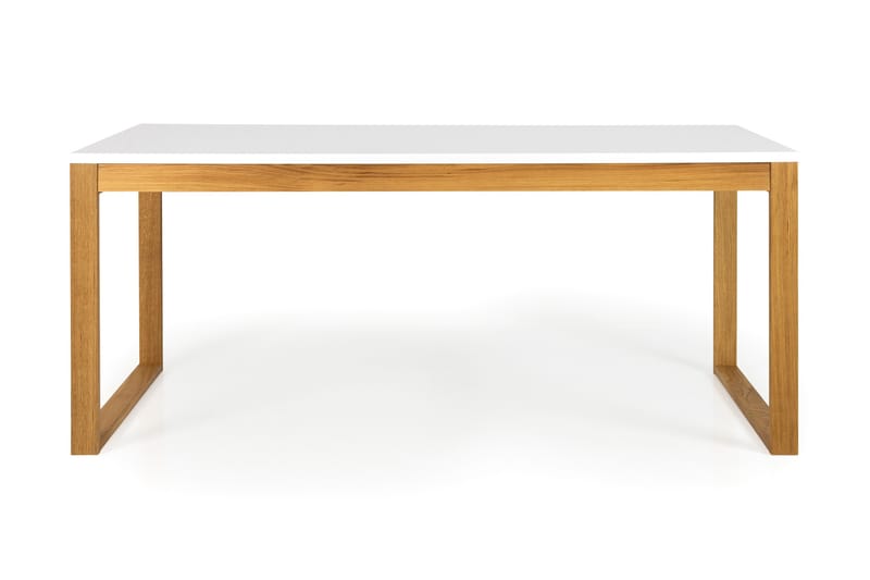 Birka Spisebord 180 cm - Ek/Hvit - Møbler - Bord - Spisebord & kjøkkenbord