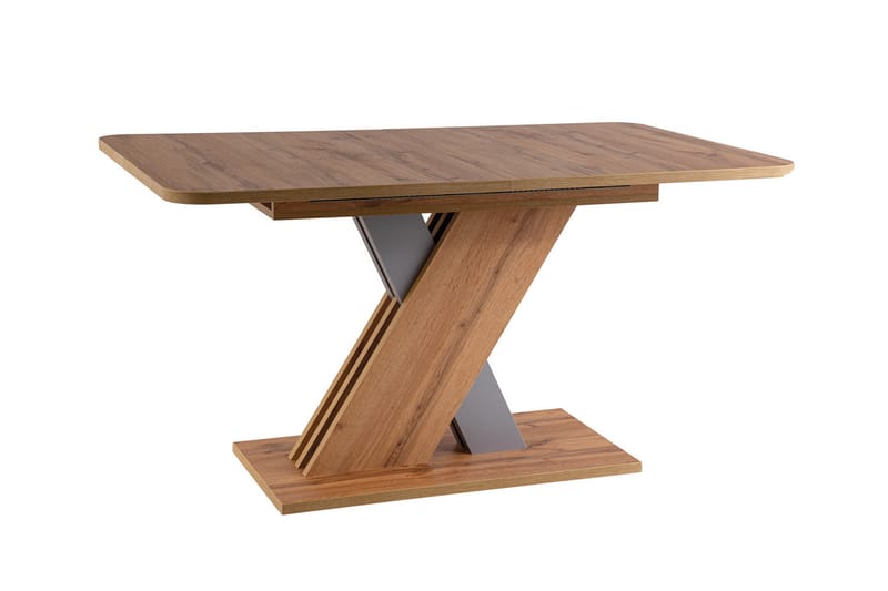 Bivar Forlengningsbart Spisebord 140 cm - Natur/Grå - Møbler - Bord - Spisebord & kjøkkenbord
