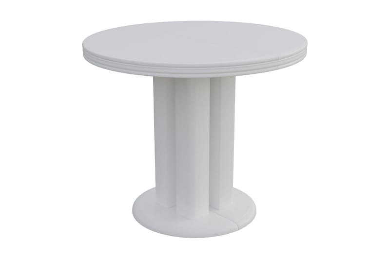 Blumea Spisebord 90x90x76 cm - Hvit - Møbler - Bord - Spisebord & kjøkkenbord