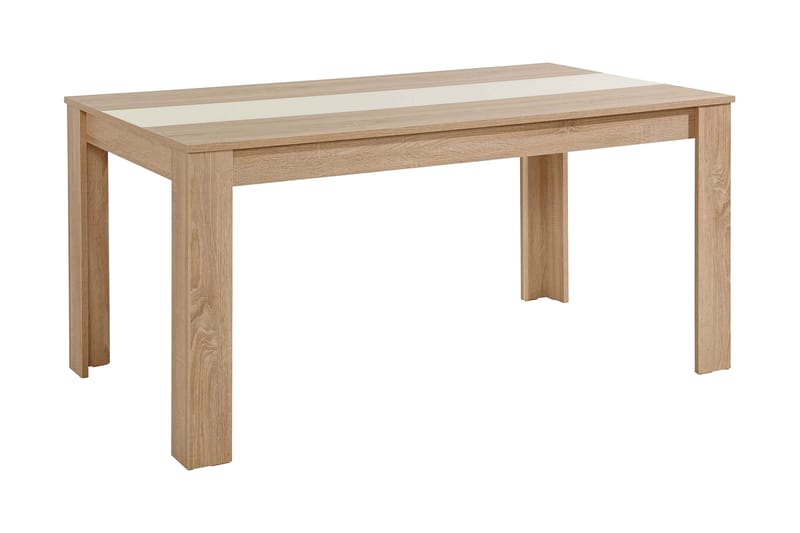 Bollströ Spisebord 120 cm - Tre/Natur/Hvit/Svart - Møbler - Bord - Spisebord & kjøkkenbord