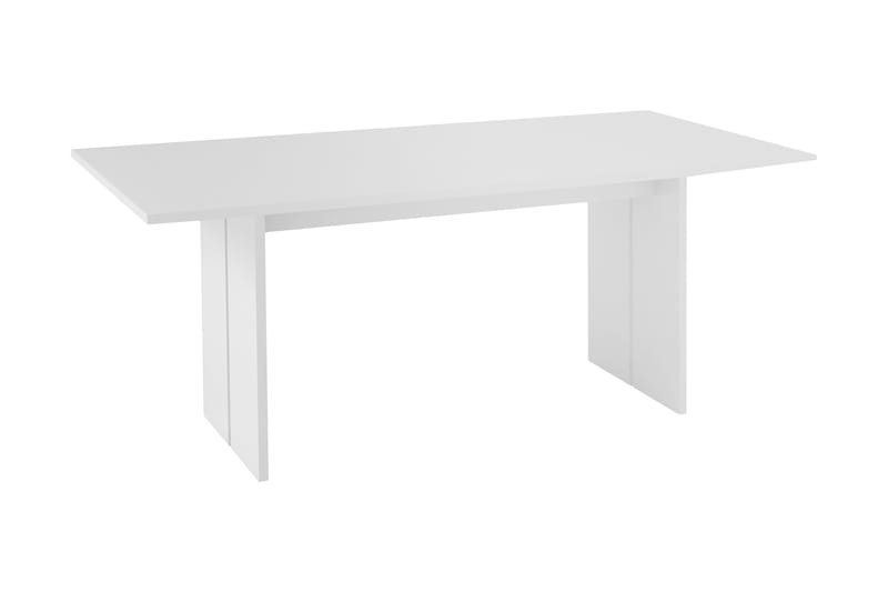 Bolonia Spisebord 160 cm - Hvit Høyglans - Møbler - Bord - Spisebord & kjøkkenbord