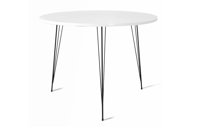 Bonnick Bord 90 cm - Hvit - Møbler - Bord - Spisebord & kjøkkenbord