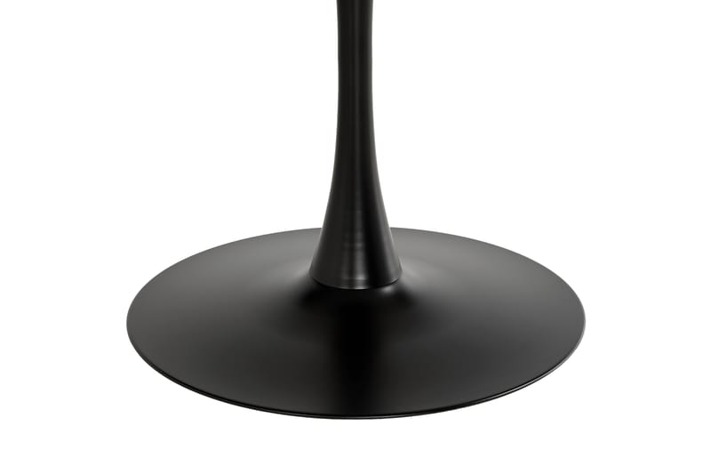 Caitly Spisebord 100 cm Rundt - Svart - Møbler - Bord - Spisebord & kjøkkenbord