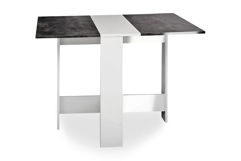 Carlini Spisebord 67 cm - Grå/Hvit - Møbler - Bord - Spisebord & kjøkkenbord