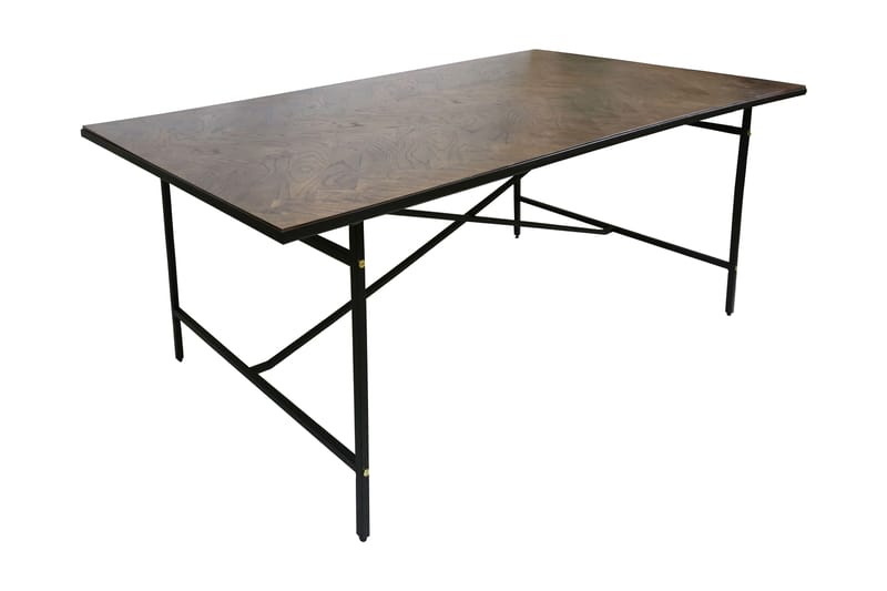 Colm Spisebord 200 cm - Svart/Brun - Møbler - Bord - Spisebord & kjøkkenbord