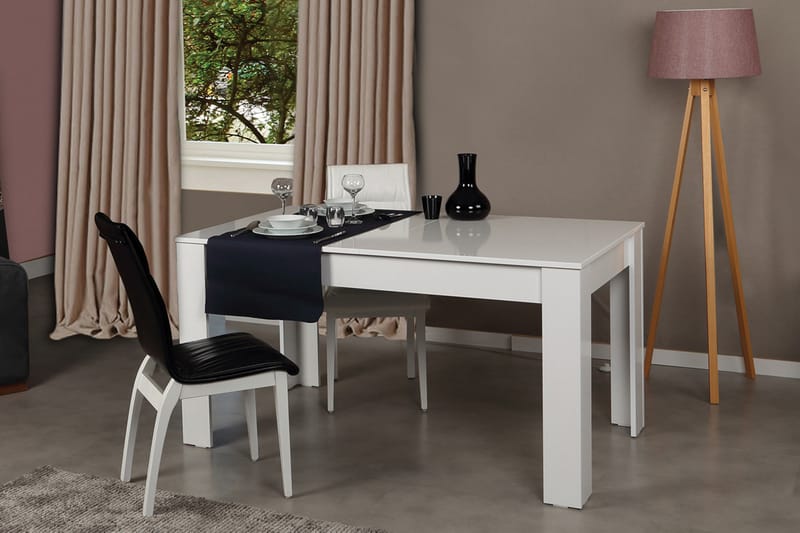 Comfortale Spisebord Forlengningsbart - Grå - Møbler - Bord - Spisebord & kjøkkenbord