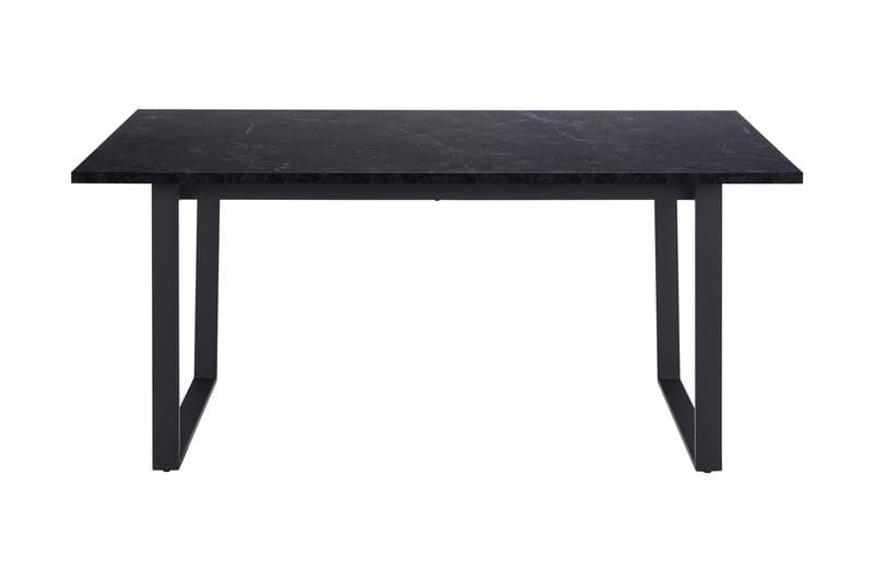 Crownthorpe Spisebord 160 cm - Svart/Matt Svart - Møbler - Bord - Spisebord & kjøkkenbord