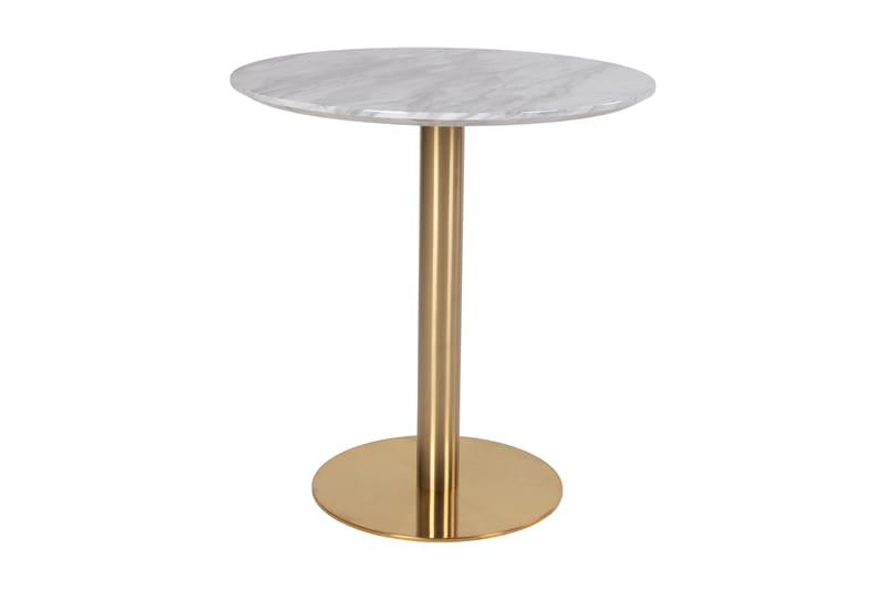 Daddeli Spisebord 70 cm - Hvit - Møbler - Bord - Spisebord & kjøkkenbord