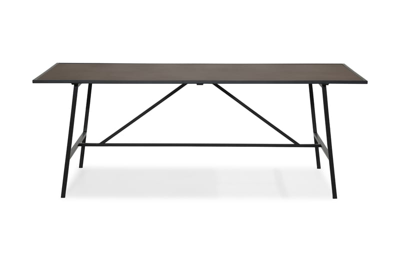 Dipali Spisebord 204 cm - Brun/Svart - Møbler - Bord - Spisebord & kjøkkenbord