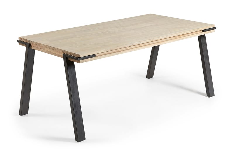 Disseta Spisebord 200 cm - Akacia/Metall - Møbler - Bord - Spisebord & kjøkkenbord
