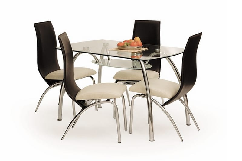 Durante Spisebord 125 cm - Glass - Møbler - Bord - Spisebord & kjøkkenbord
