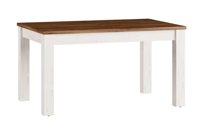 Durfort Forlengningsbart Spisebord 140 cm - Eik/Offwhite - Møbler - Bord - Spisebord & kjøkkenbord