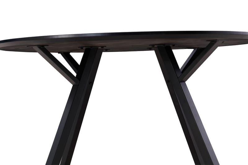 Eirys Spisebord 120 cm - Brun/Svart - Møbler - Bord - Spisebord & kjøkkenbord