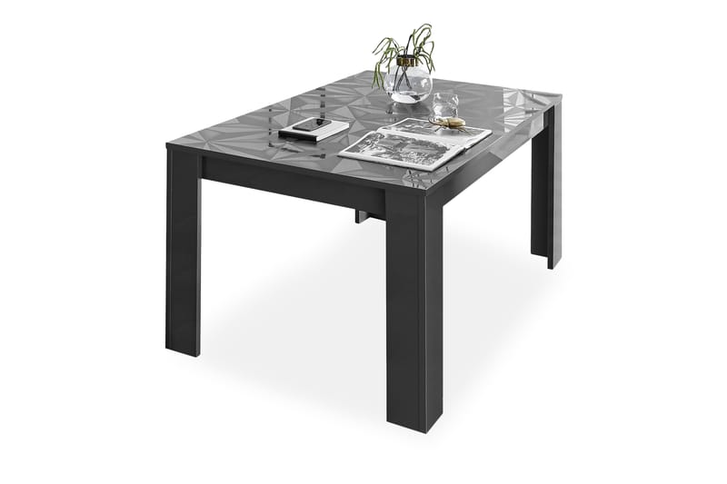 Fasett Forlengningsbart Spisebord 137 cm - Grå - Møbler - Bord - Spisebord & kjøkkenbord
