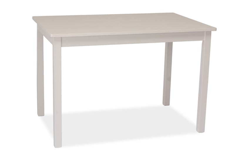 Fiorde Spisebord 110 cm - Hvit - Møbler - Bord - Spisebord & kjøkkenbord