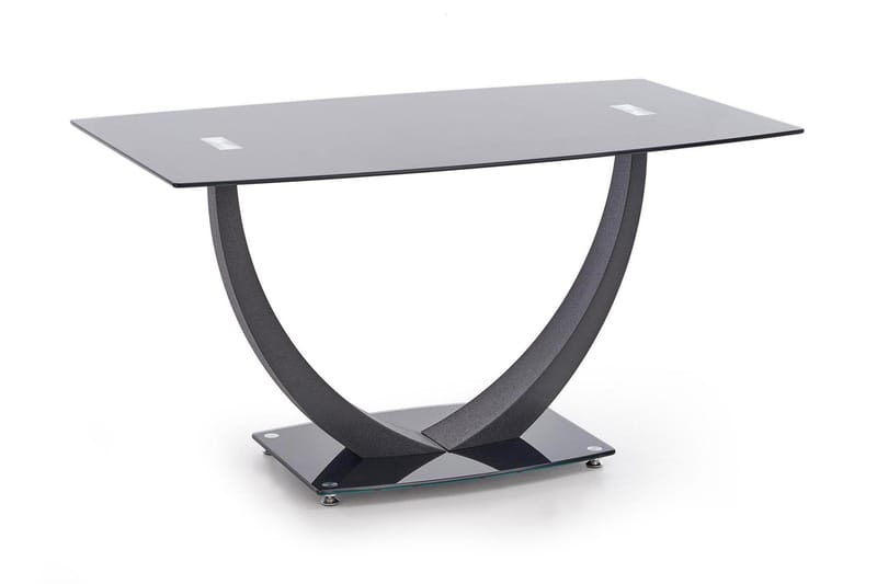 Gaford Spisebord 140 cm Glass - Svart - Møbler - Bord - Spisebord & kjøkkenbord