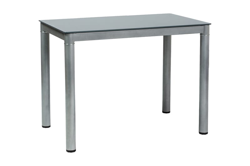 Galan Spisebord 100 cm - Glass/Grå - Møbler - Bord - Spisebord & kjøkkenbord