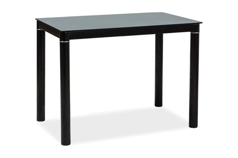 Galan Spisebord 100 cm - Glass/Svart - Møbler - Bord - Spisebord & kjøkkenbord