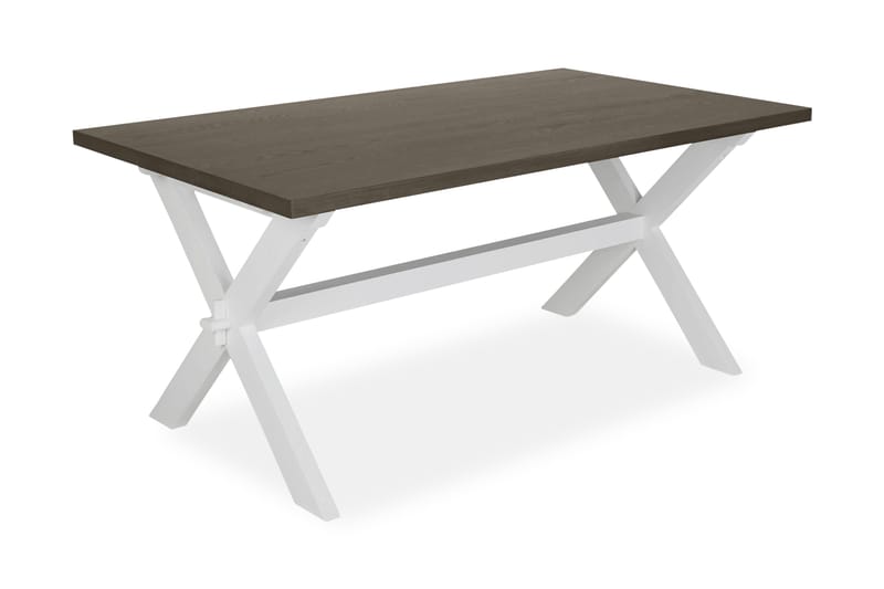 Gisle Spisebord 180 cm - Brun/Hvit - Møbler - Bord - Spisebord & kjøkkenbord