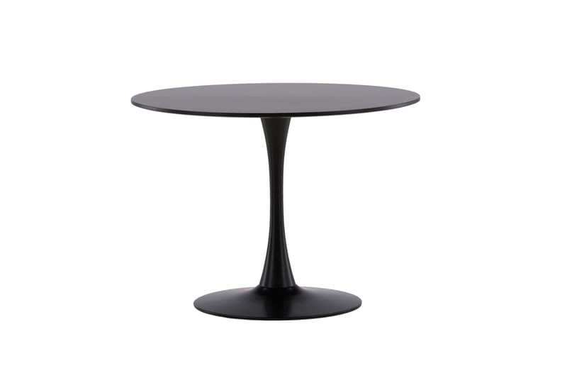 Gladiusa Spisebord 100x74 cm Rundt - Svart - Møbler - Bord - Spisebord & kjøkkenbord