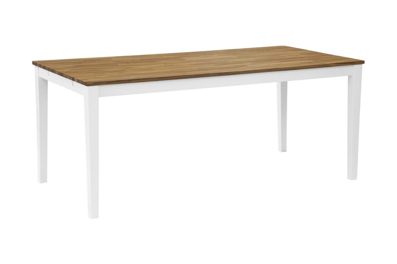 Going Forlengningsbart Spisebord 180 cm - Natur|Hvit - Møbler - Bord - Spisebord & kjøkkenbord