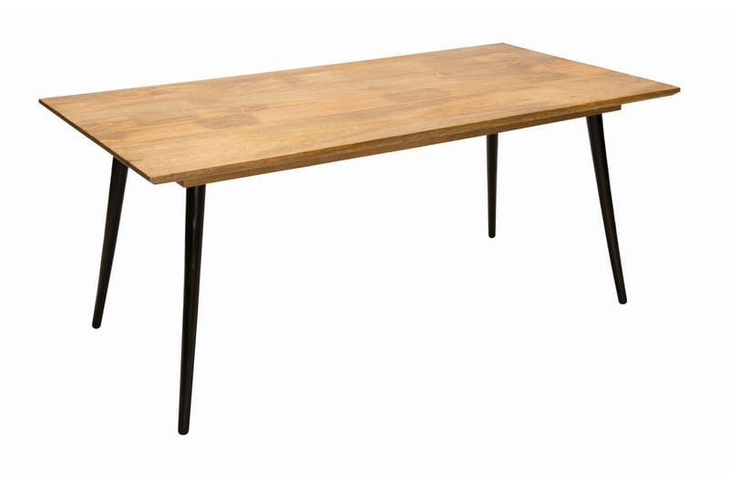 Granell Spisebord - Tre/Natur/Svart - Møbler - Bord - Spisebord & kjøkkenbord