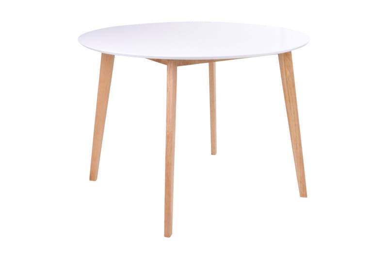Grassle Spisebord 105 cm - Hvit - Møbler - Bord - Spisebord & kjøkkenbord