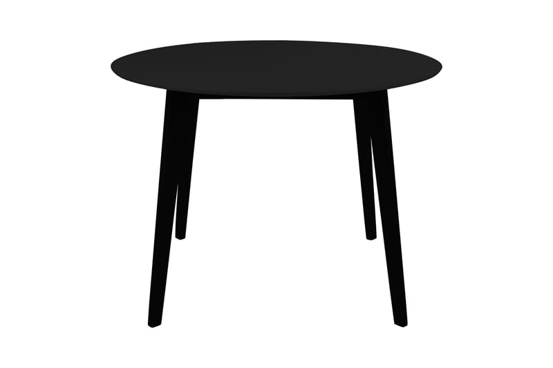 Grassle Spisebord 105 cm Rundt - Svart - Møbler - Bord - Spisebord & kjøkkenbord