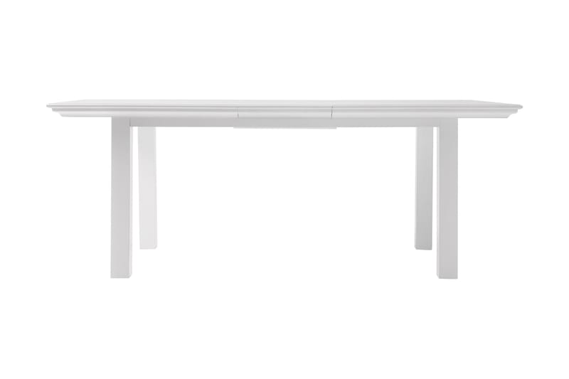 Halifax Forlengningsbart Spisebord 160 cm med Tileggsplate - HHvit - Møbler - Bord - Spisebord & kjøkkenbord