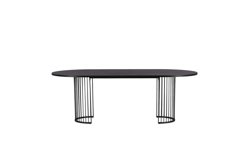 Hamneskär Spisebord 220x110 cm Svart - Vind - Møbler - Bord - Spisebord & kjøkkenbord