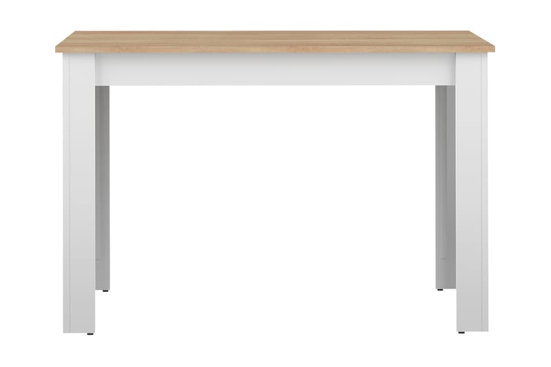 Hellevur Spisebord 110 cm - Tre/Hvit - Møbler - Bord - Spisebord & kjøkkenbord